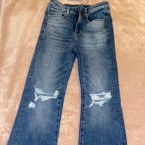 American Eagle Flair Wide cut Jeans